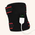 Electric Knee Belt for Heat and Massage Brace with Digital Controller